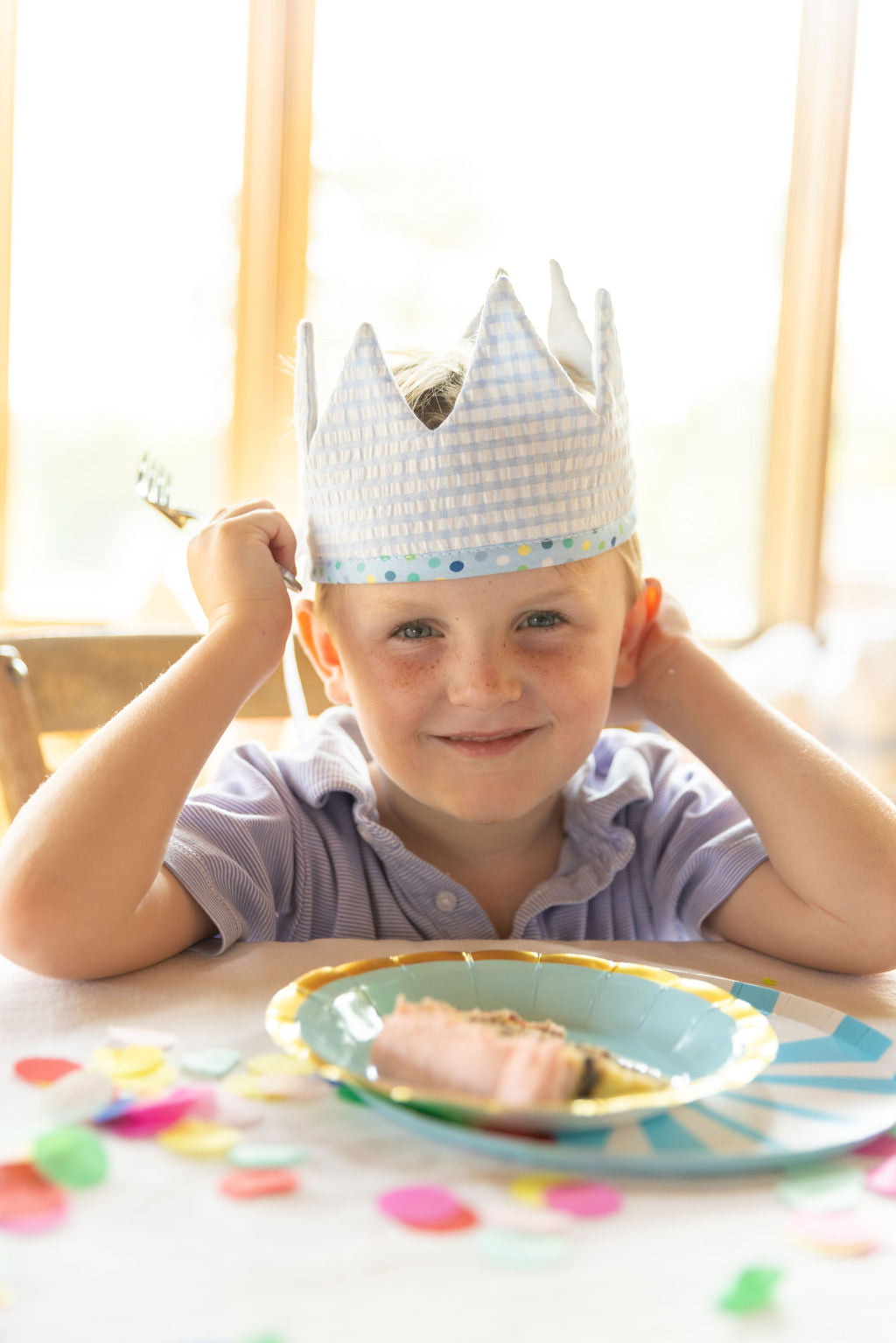 Birthday Crown, Blue