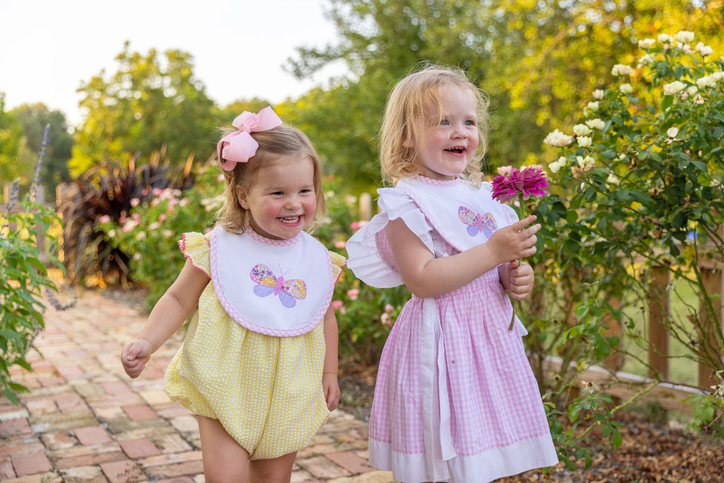 Butterfly Applique Basic Bib