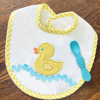 Duck Applique Basic Bib
