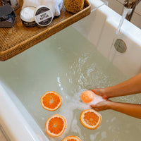 Bergamot &
Grapefruit Bath Bomb