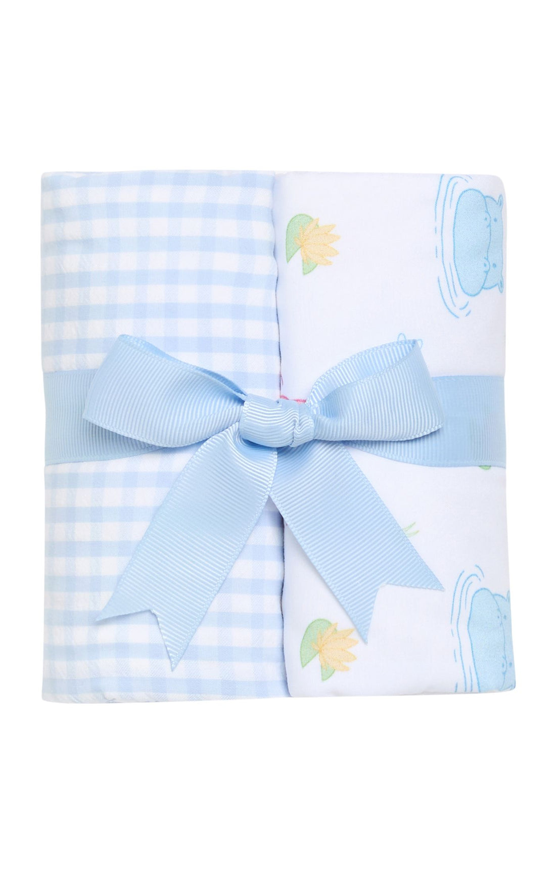 Hippo Set of Two Burps, Blue