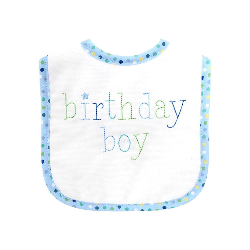 1st birthday hot sale bib boy