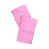 Pink Whale Fancy Fabric Burp
