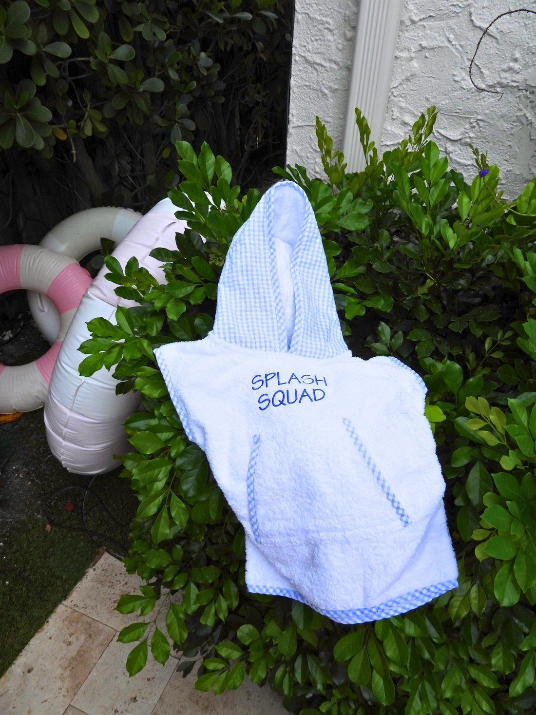 Blue gingham children&