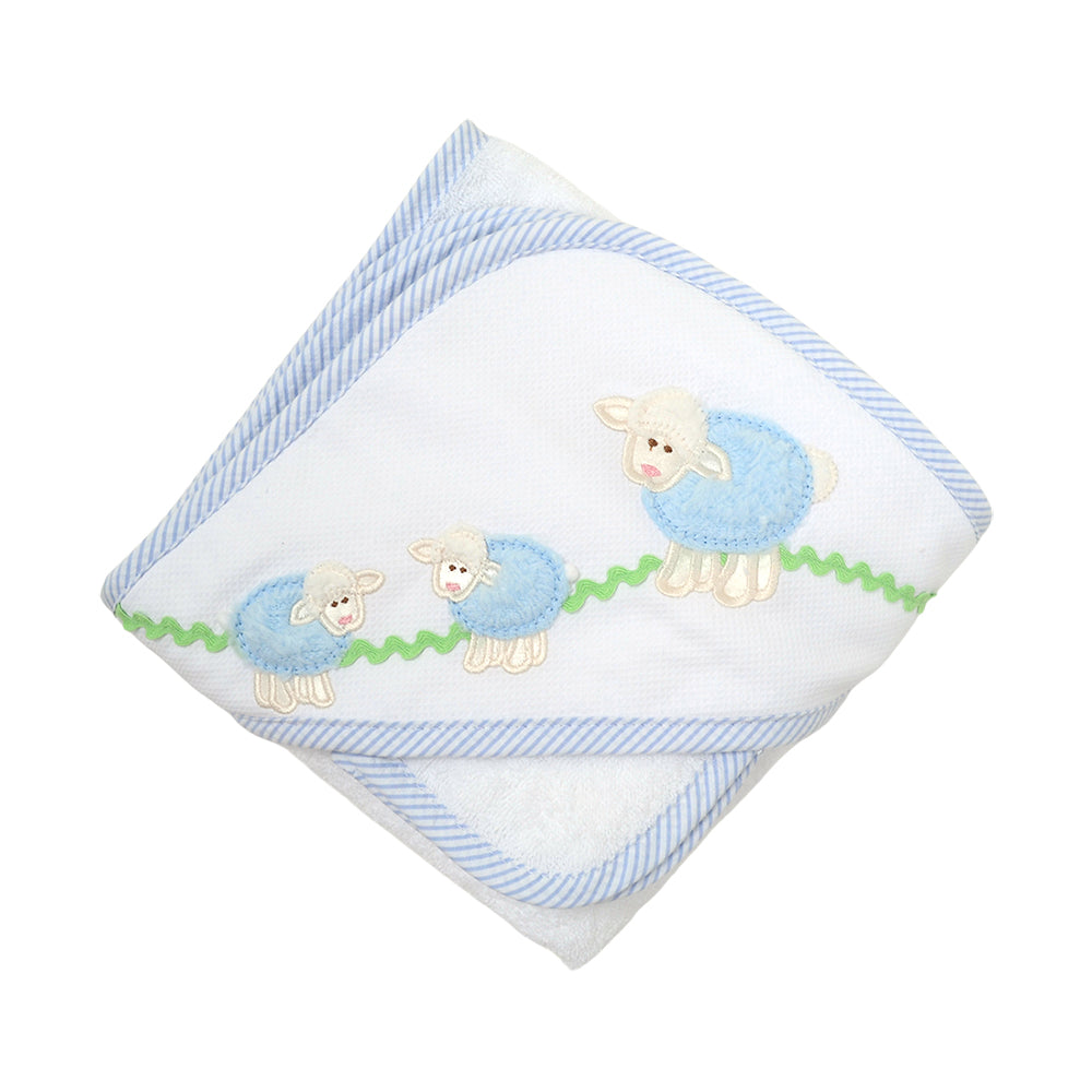 Lamb Hooded Towel Set 3Marthas