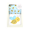 Bumble Bee Basic Bib & Burp Box Set