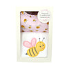 Bumble Bee Basic Bib & Burp Box Set